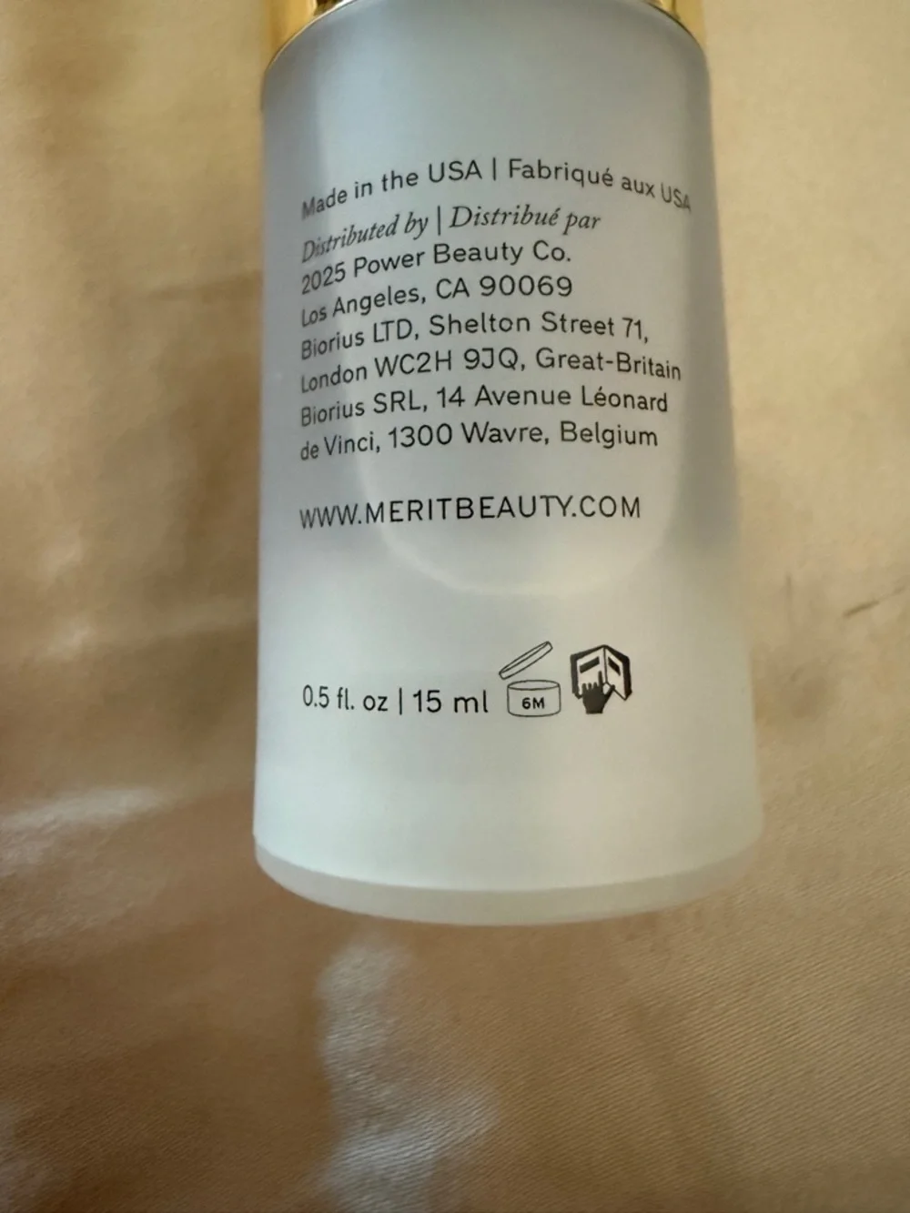💛2/$25 MERIT Great Skin Instant Glow Serum